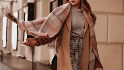 Cozy winter fashion
