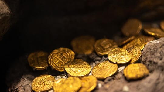 Rare, beautiful, crafted in gold — the very first piece of a treasure to come