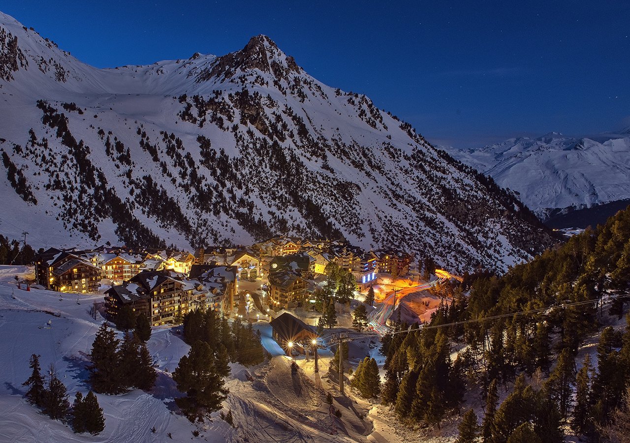Best white & cosy hotspots for Christmas, Les Arcs