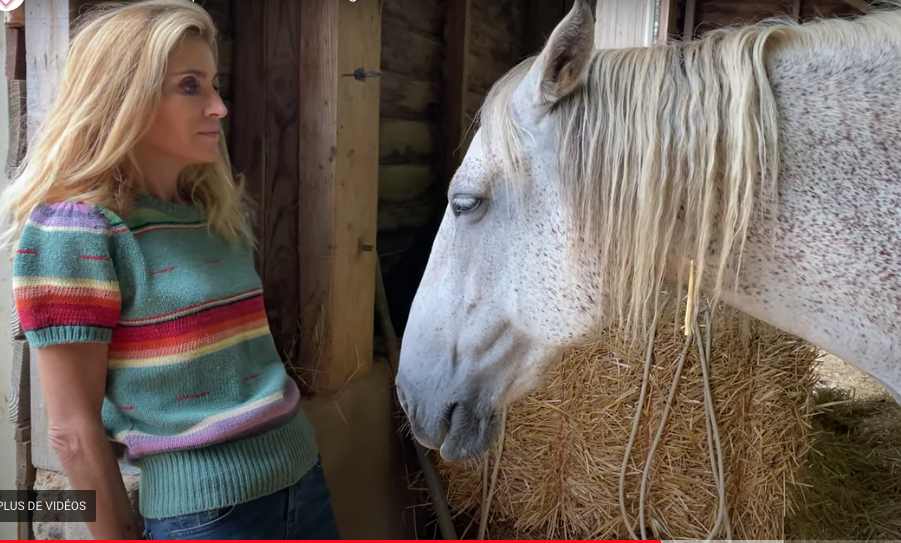 Sandrine and the healing horse...